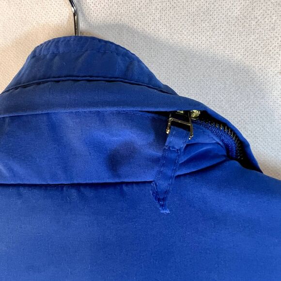 M Forecaster Blue Vintage Windbreaker Full Zip Womens Size Small - Picture 4 of 15
